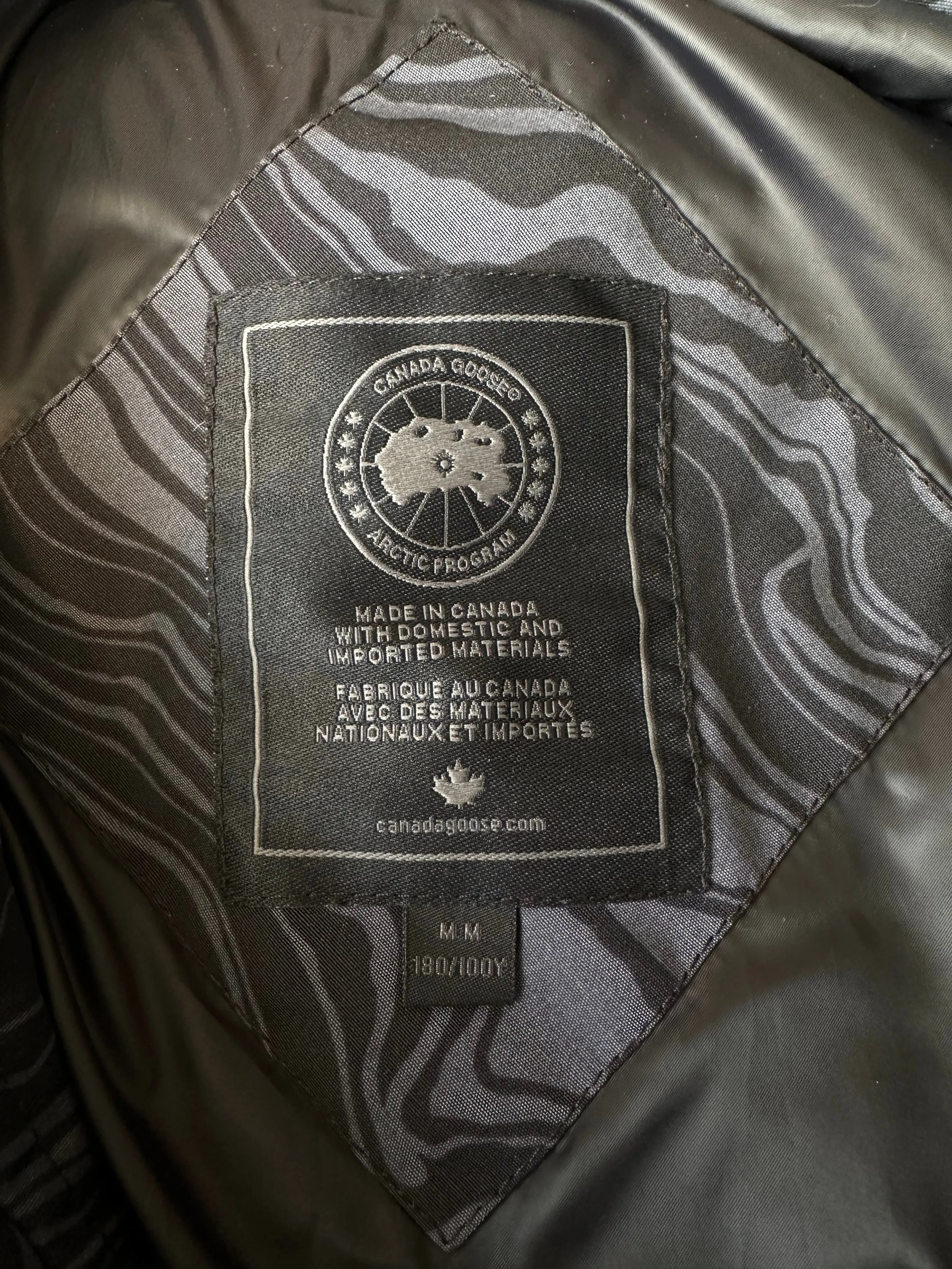 Canada Goose Black Geode Wyndham Black Label Men's Jacket