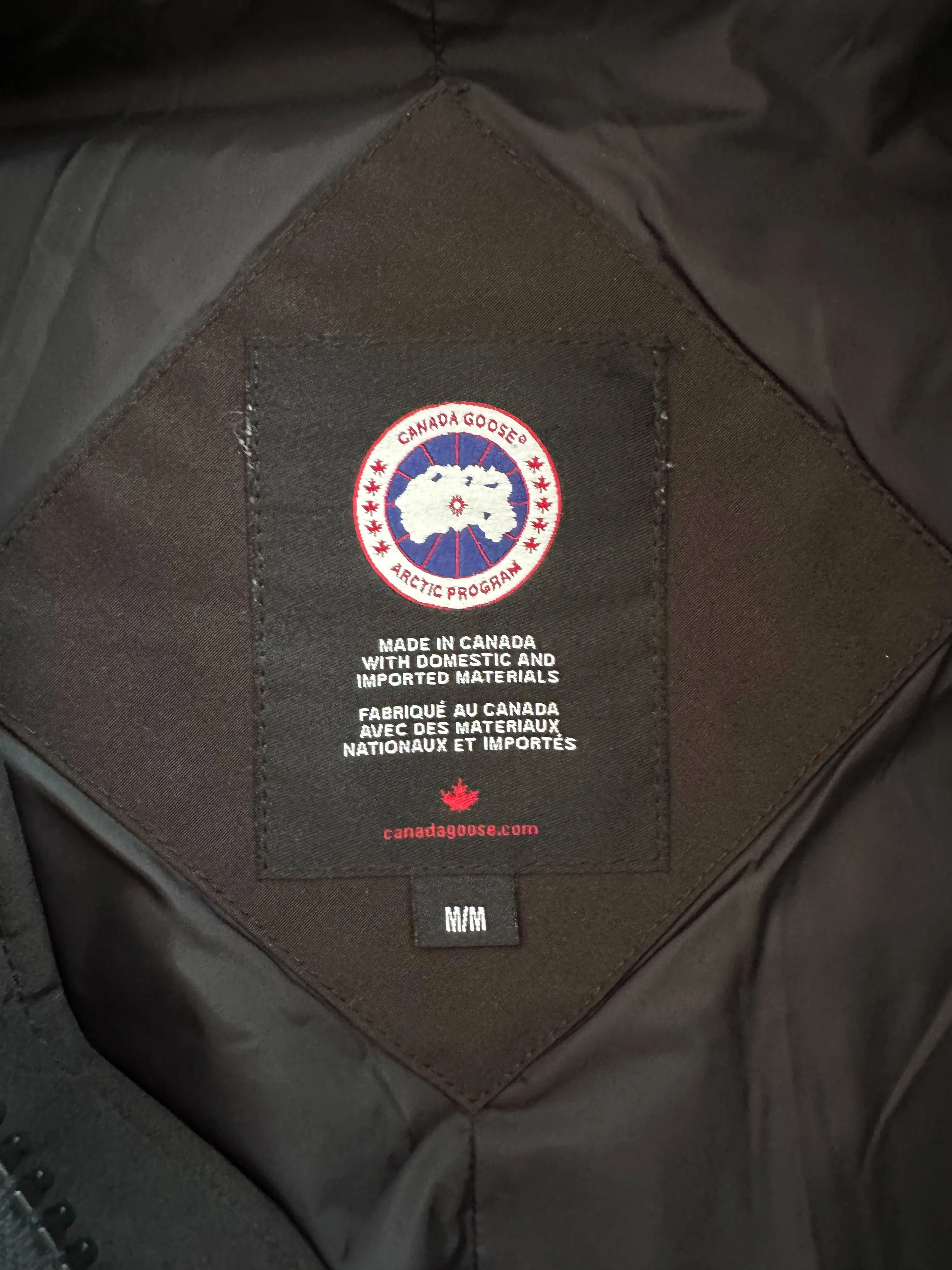 Canada Goose Black Macmillan Men's Jacket