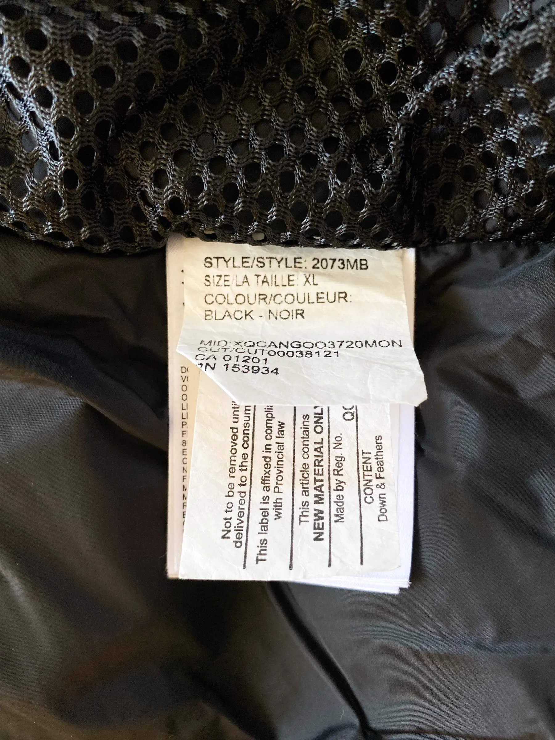 Canada Goose Black Sherridon Black Label Men's Jacket