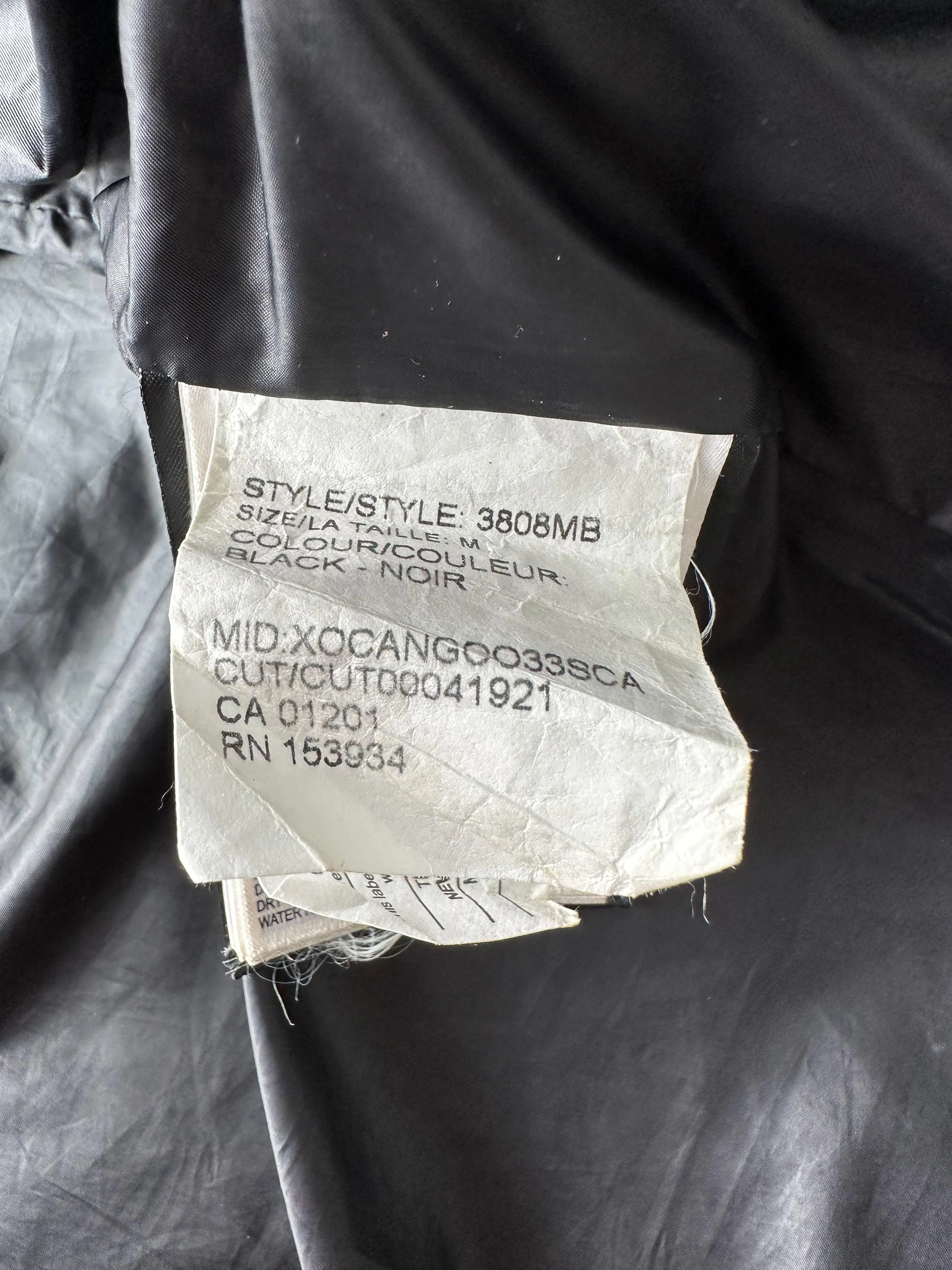 Canada Goose Black Wyndham Black Label Men's Jacket