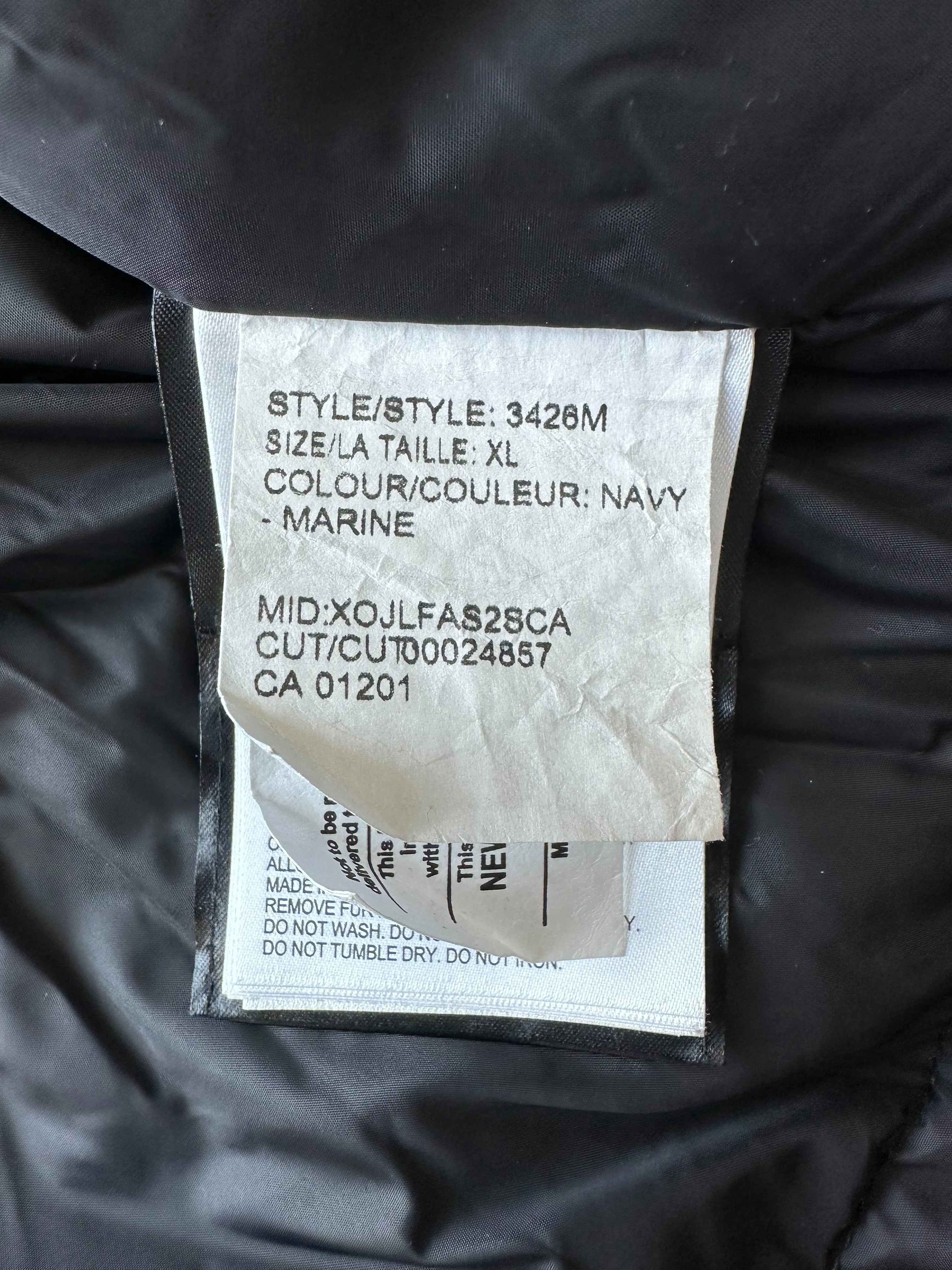 Canada Goose Navy Chateau Men's Jacket