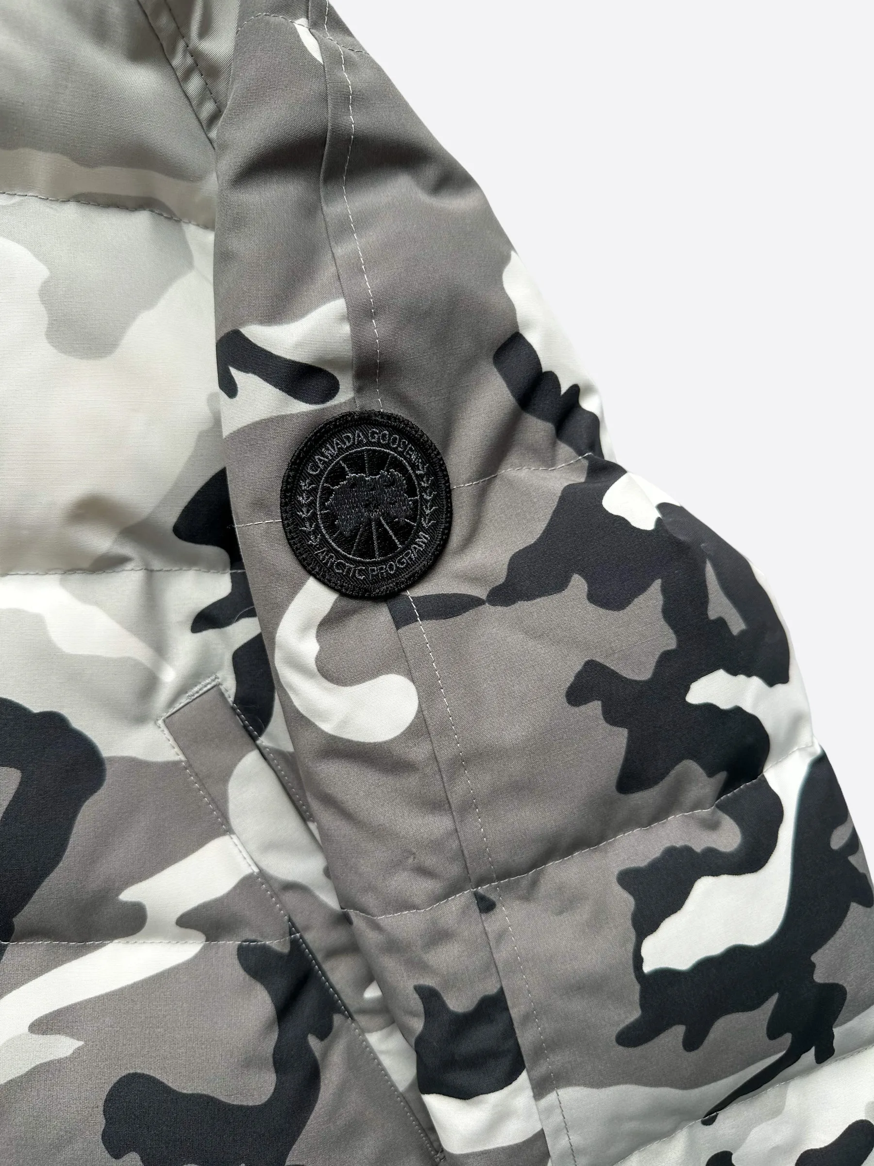 Canada Goose Snow Camo Savona Black Label Women's Jacket