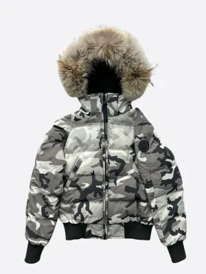 Canada Goose Snow Camo Savona Black Label Women's Jacket