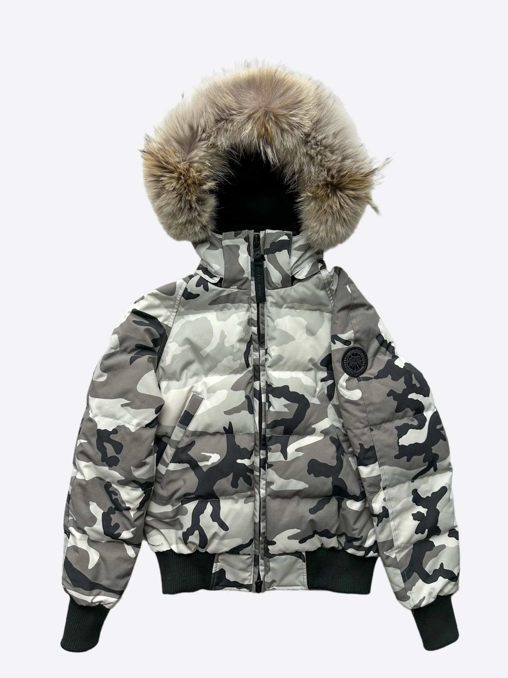 Canada Goose Snow Camo Savona Black Label Women's Jacket