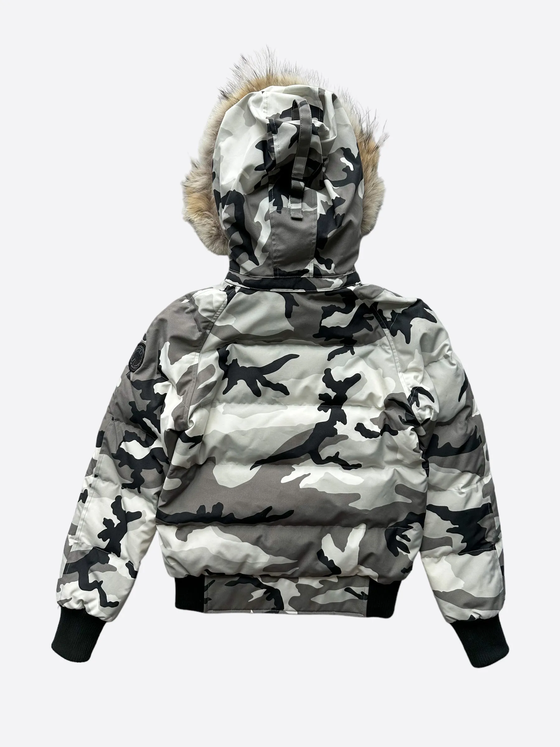 Canada Goose Snow Camo Savona Black Label Women's Jacket