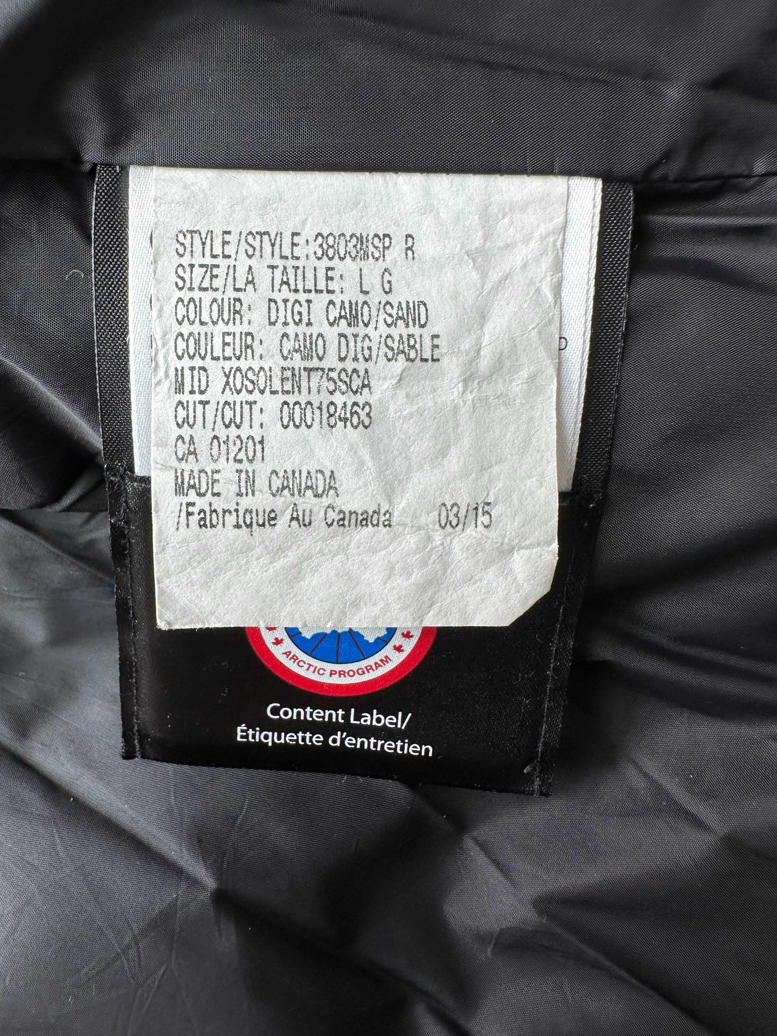 Canada Goose Sporting Life Exclusive Digital Camo Woodland Men's Jacket