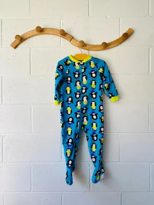 Cozy Penguins Fleece Sleeper, 24 months