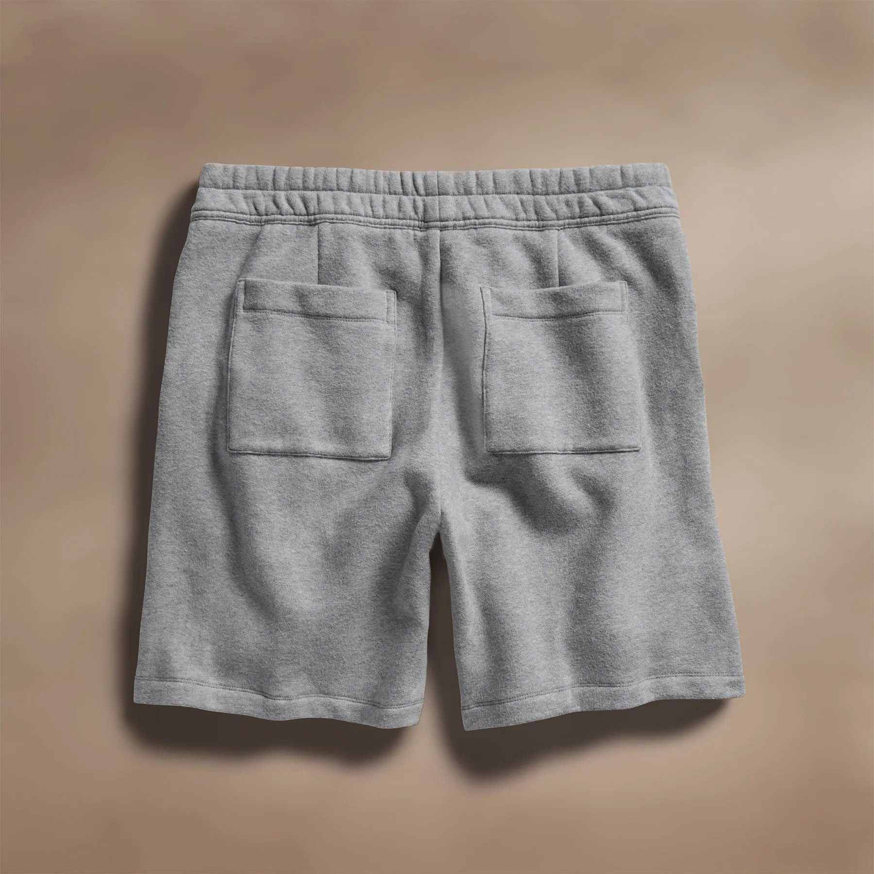 Cozy Sweat Short - Heather Grey