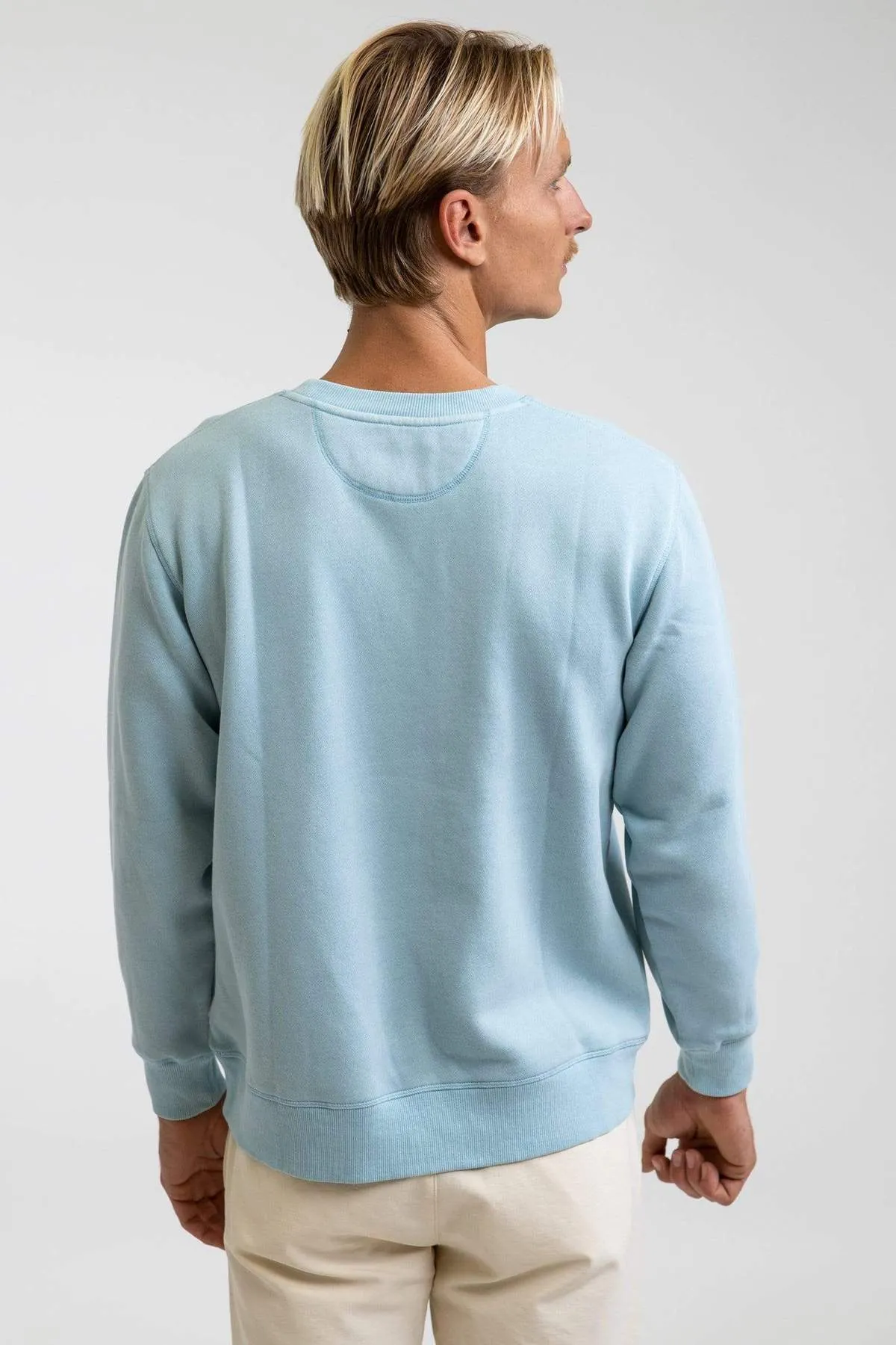 Crew Fleece (Pearl Blue)