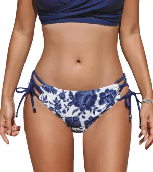 CUPSHE Women Swimsuit Bikini Bottom String Cheeky Side Tie Low Rise Bathing Suit