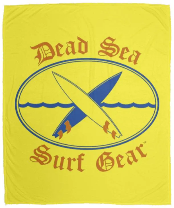 Dead Sea Surf Gear - Cozy Plush Fleece Blanket - 50x60