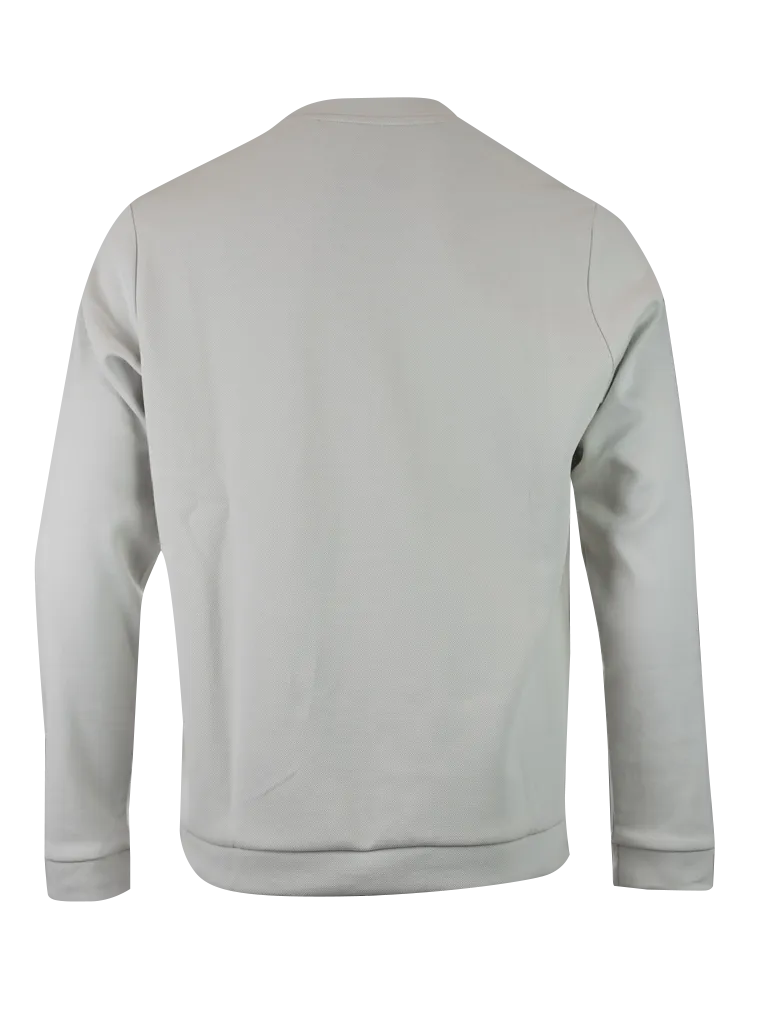 Elegant Beige Cotton Sweatshirt