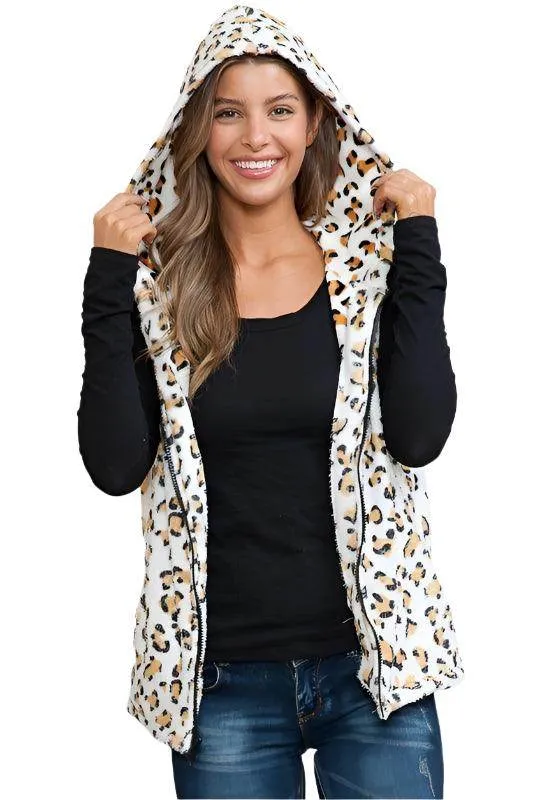 Hoodie Vest with Pockets