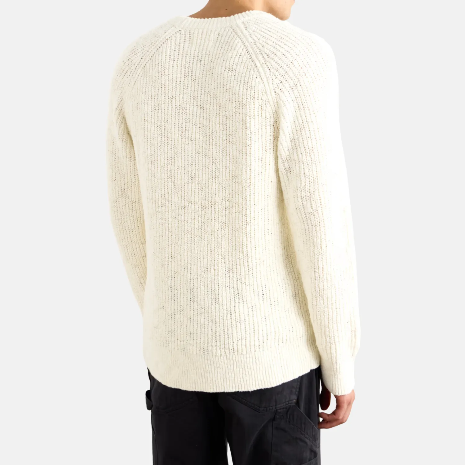 Jacobo 6642 Boucle Yarn Sweater (Cannoli Cream)