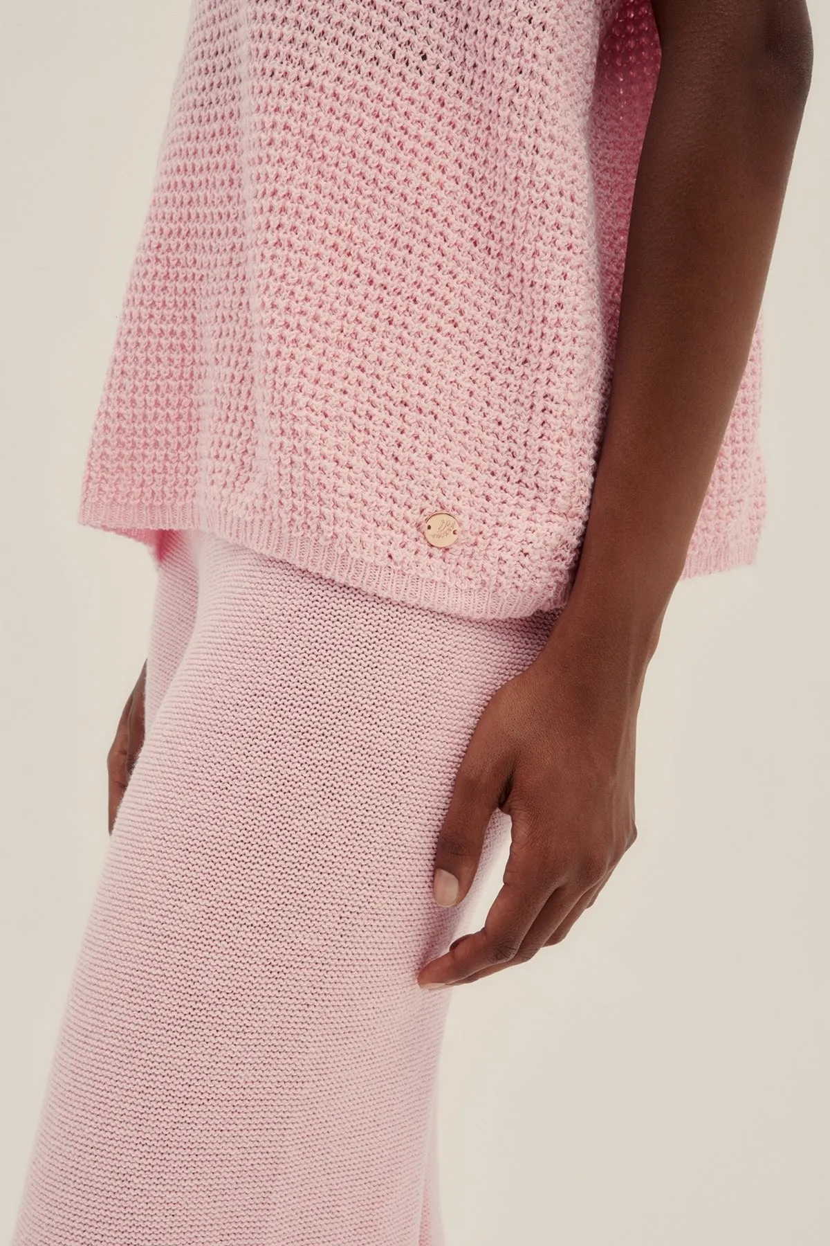 Lu Knit Pants Pink