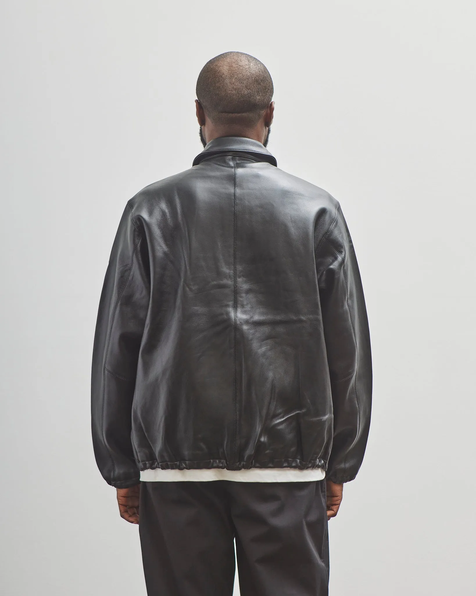 MAN-TLE R17L3 Jacket, Black Leather