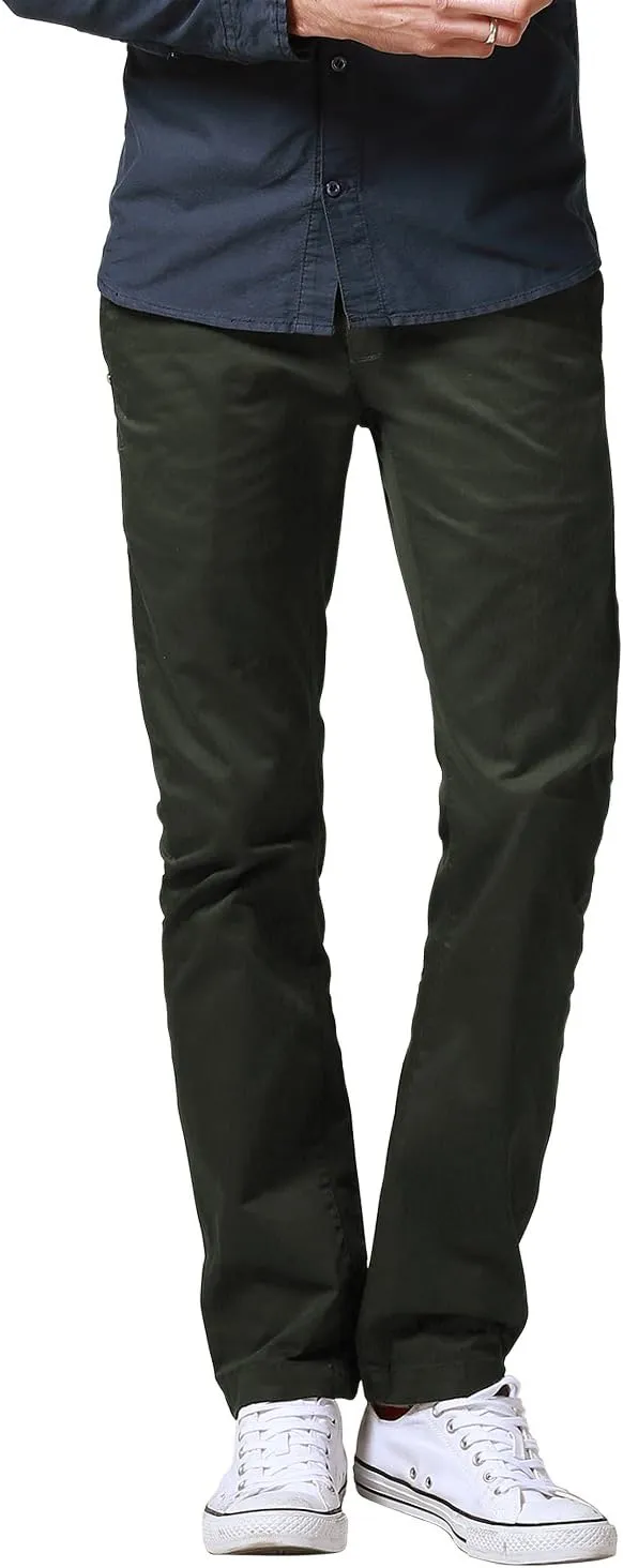Match Men's Athletic Fit Straight Leg Casual Pants #8036