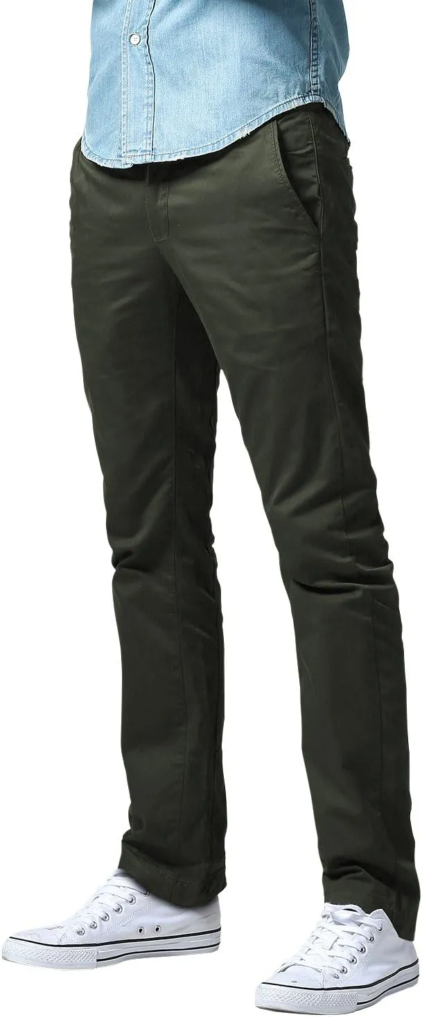 Match Men's Athletic Fit Straight Leg Casual Pants #8036