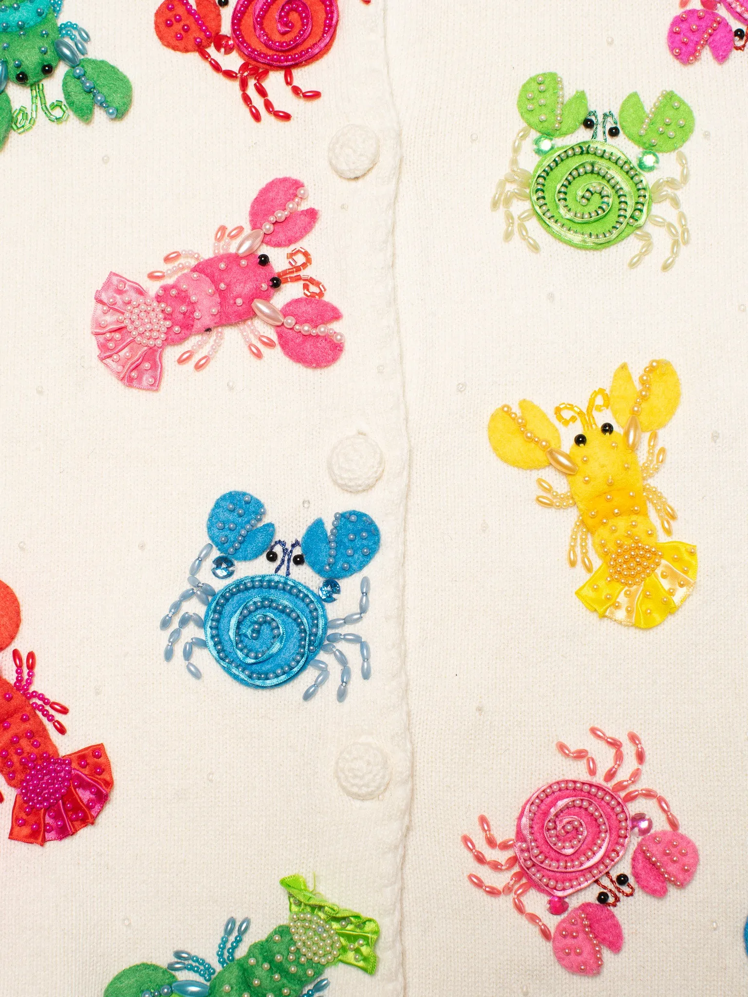 Michael Simon Rainbow - Shellfish Sweater (S/M)