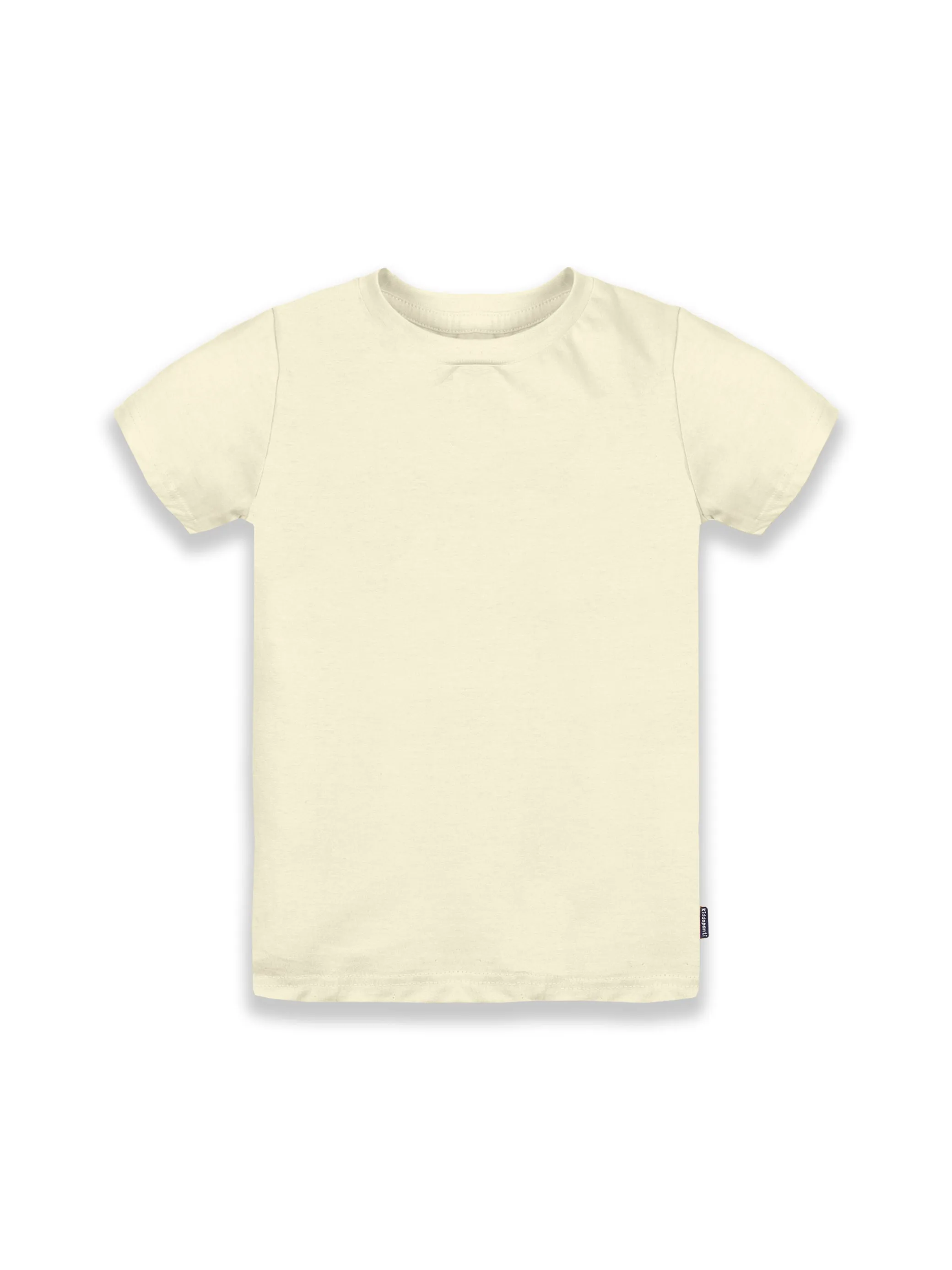 Solid Half Sleeve Round neck Tee Pack of 2