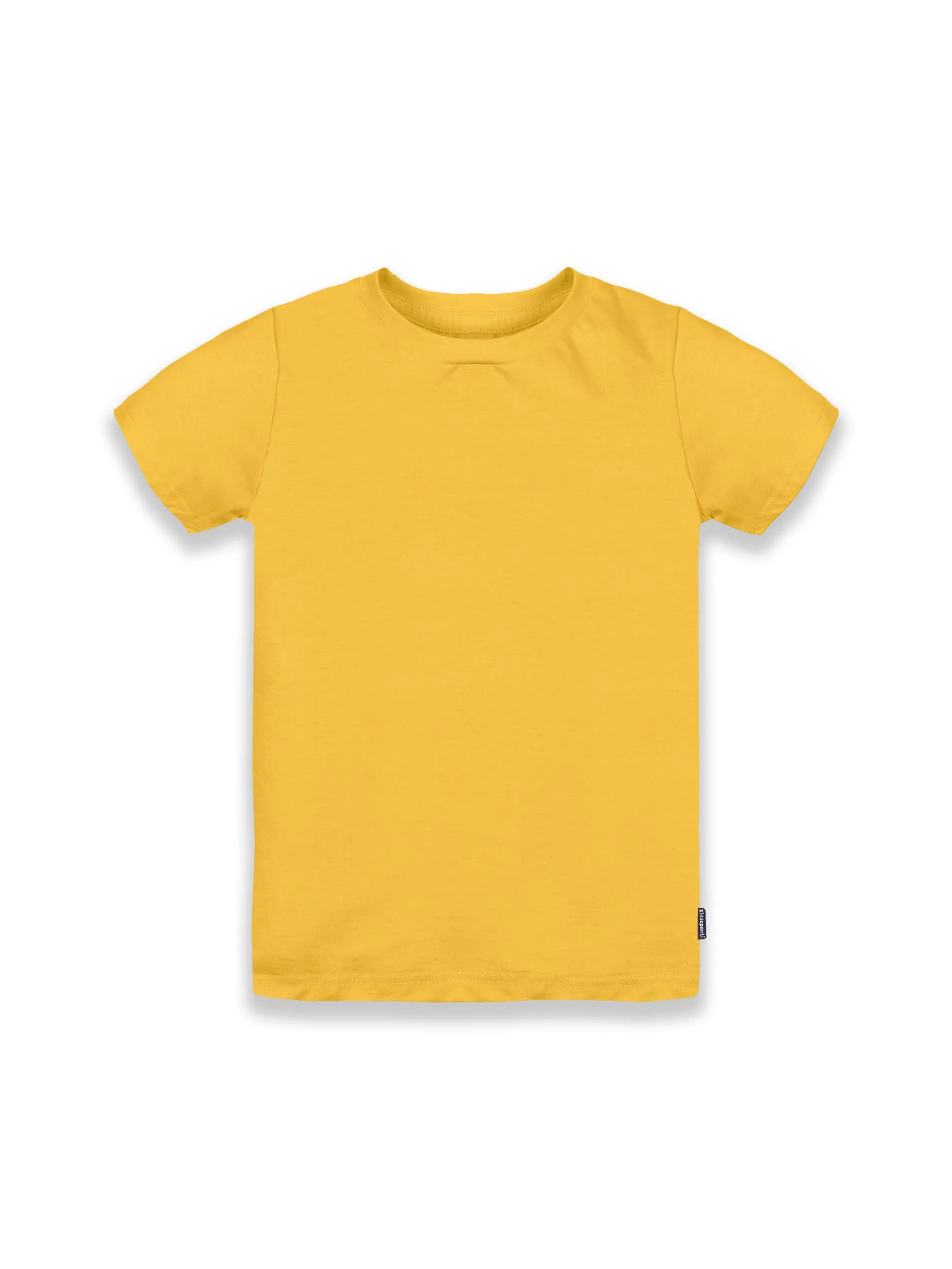 Solid Half Sleeve Round neck Tee Pack of 2