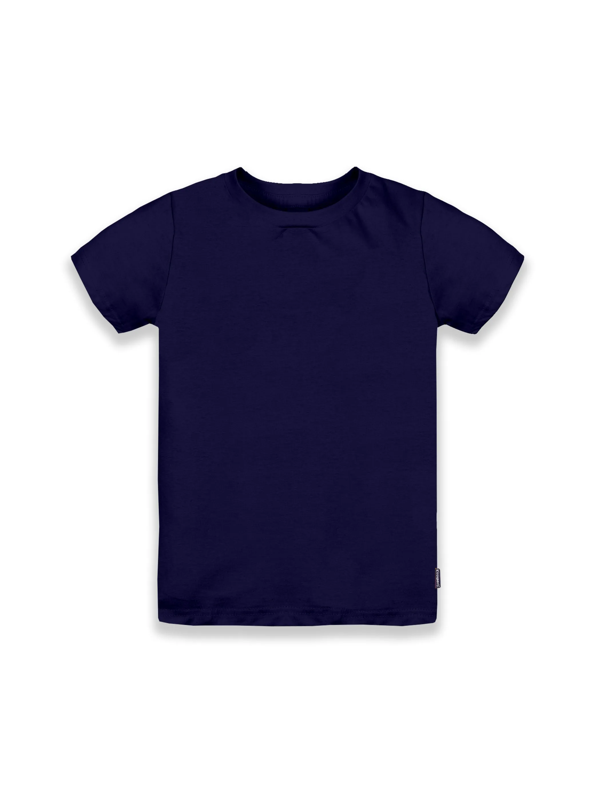 Solid Half Sleeve Round neck Tee Pack of 2