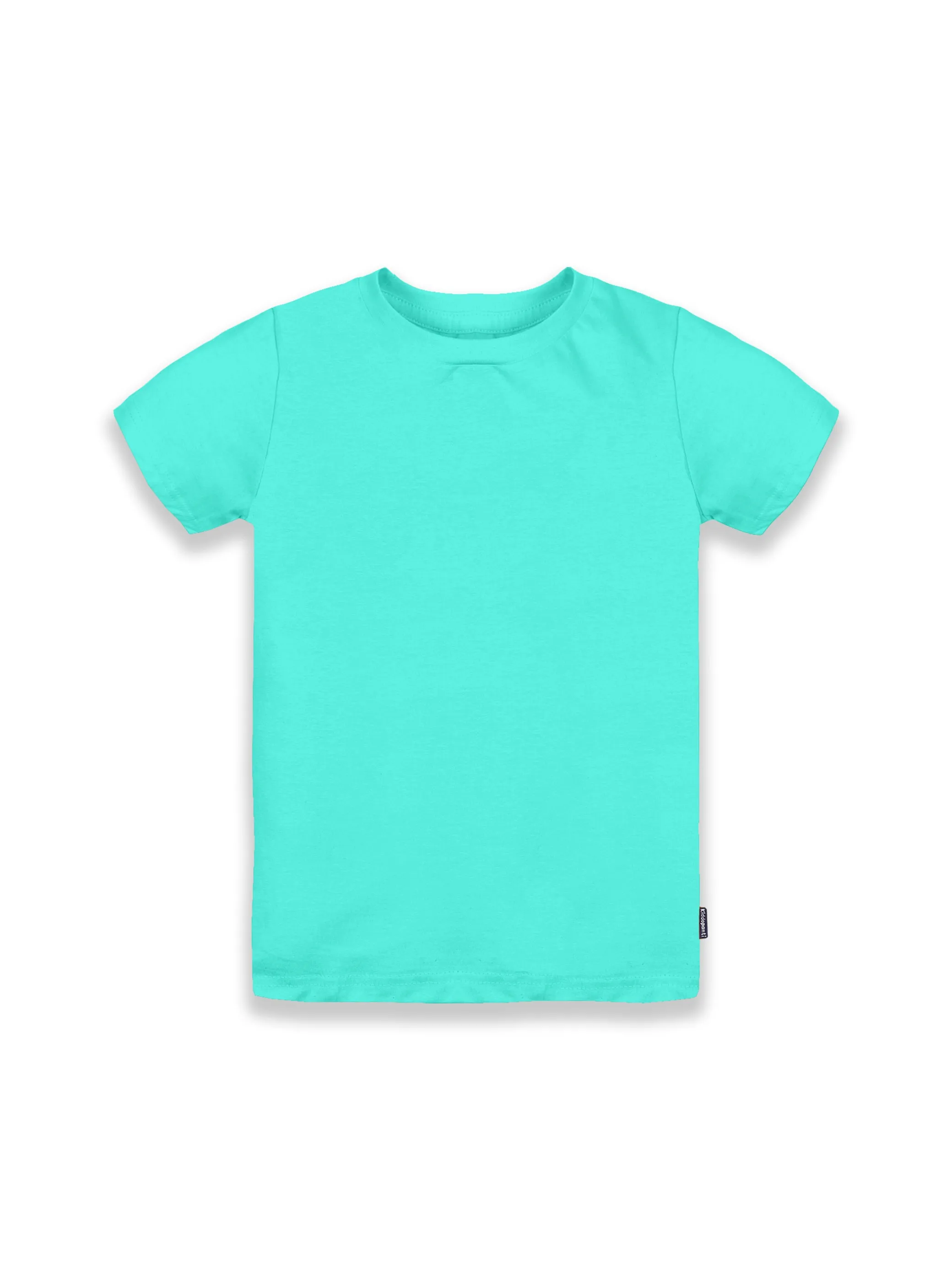 Solid Half Sleeve Round neck Tee Pack of 2