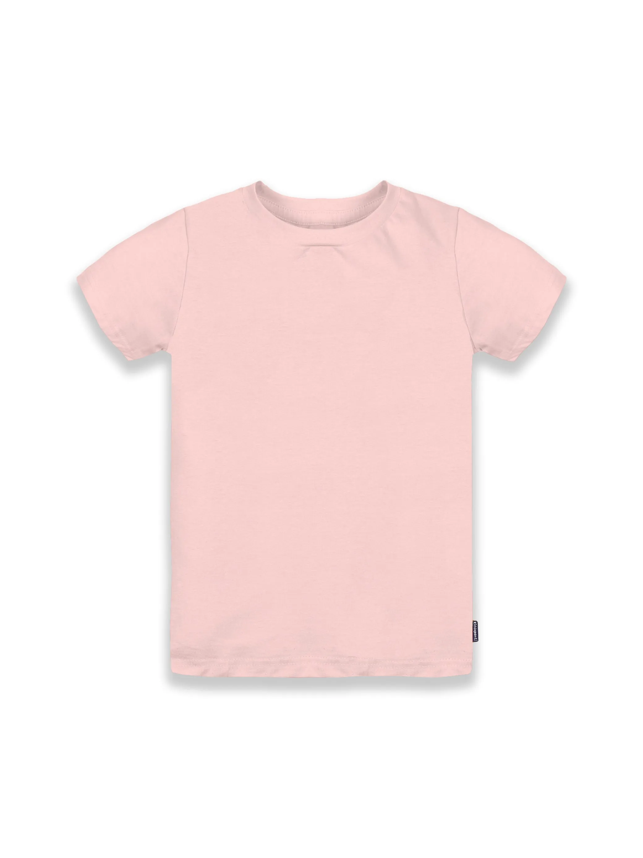 Solid Half Sleeve Round neck Tee Pack of 2