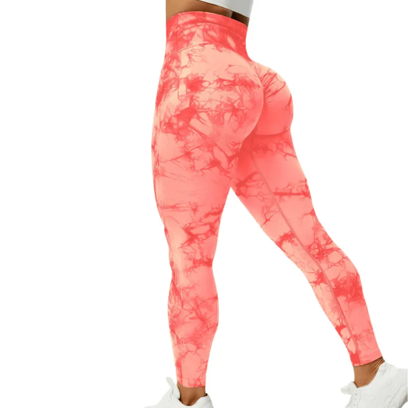 Tie Dye Workout Leggings  Sculpting Fit for Active Sessions