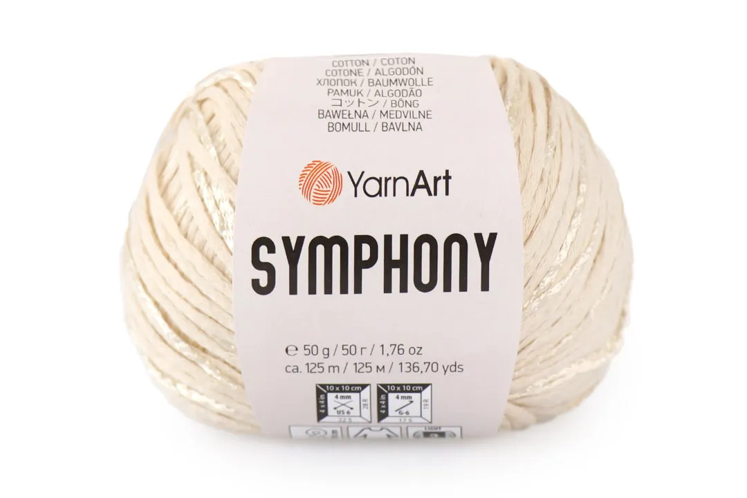 YarnArt Symphony, 23 Colors, 1.76 oz / 136 yards