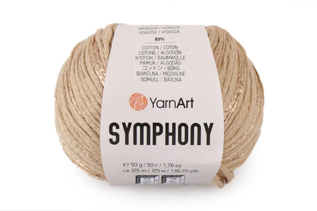 YarnArt Symphony, 23 Colors, 1.76 oz / 136 yards