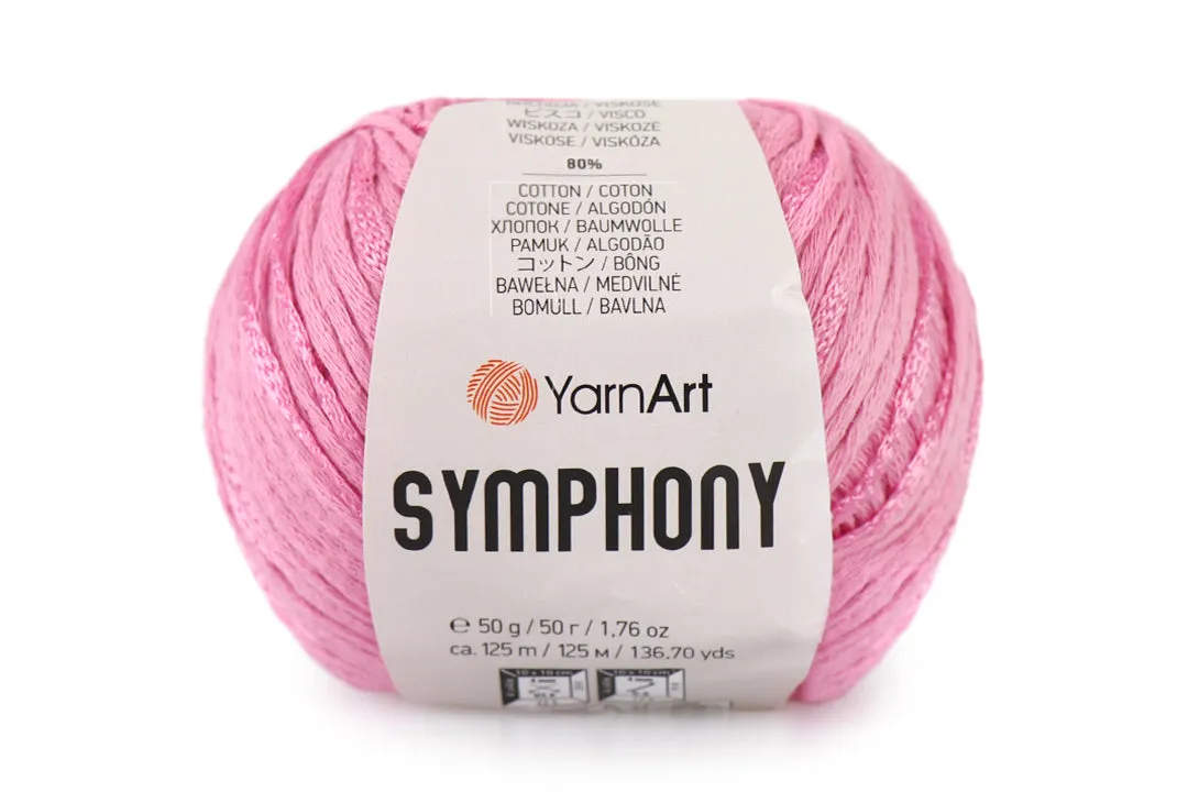 YarnArt Symphony, 23 Colors, 1.76 oz / 136 yards