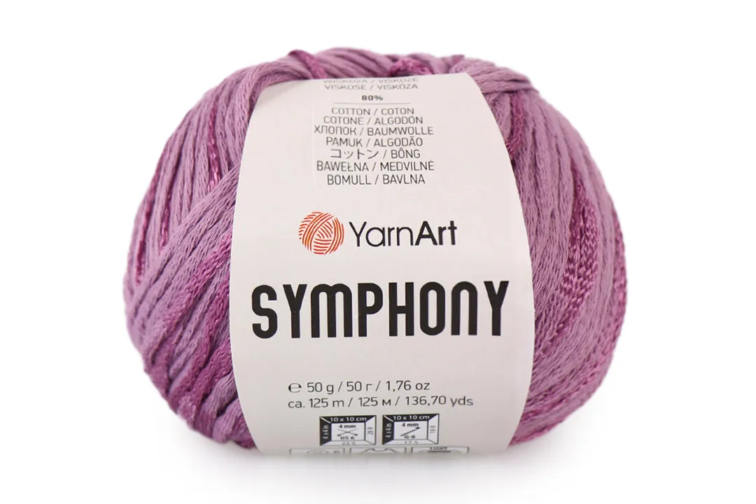 YarnArt Symphony, 23 Colors, 1.76 oz / 136 yards