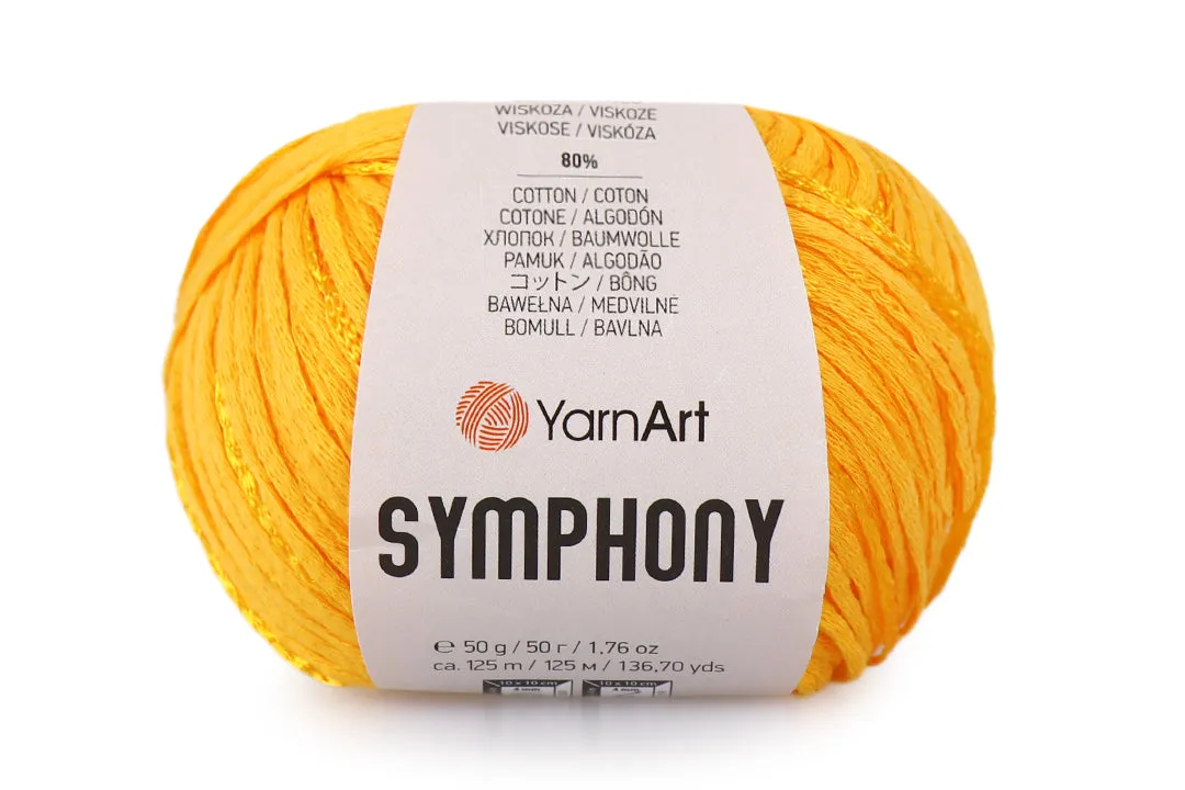 YarnArt Symphony, 23 Colors, 1.76 oz / 136 yards