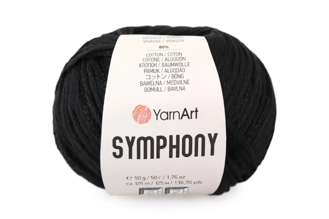 YarnArt Symphony, 23 Colors, 1.76 oz / 136 yards