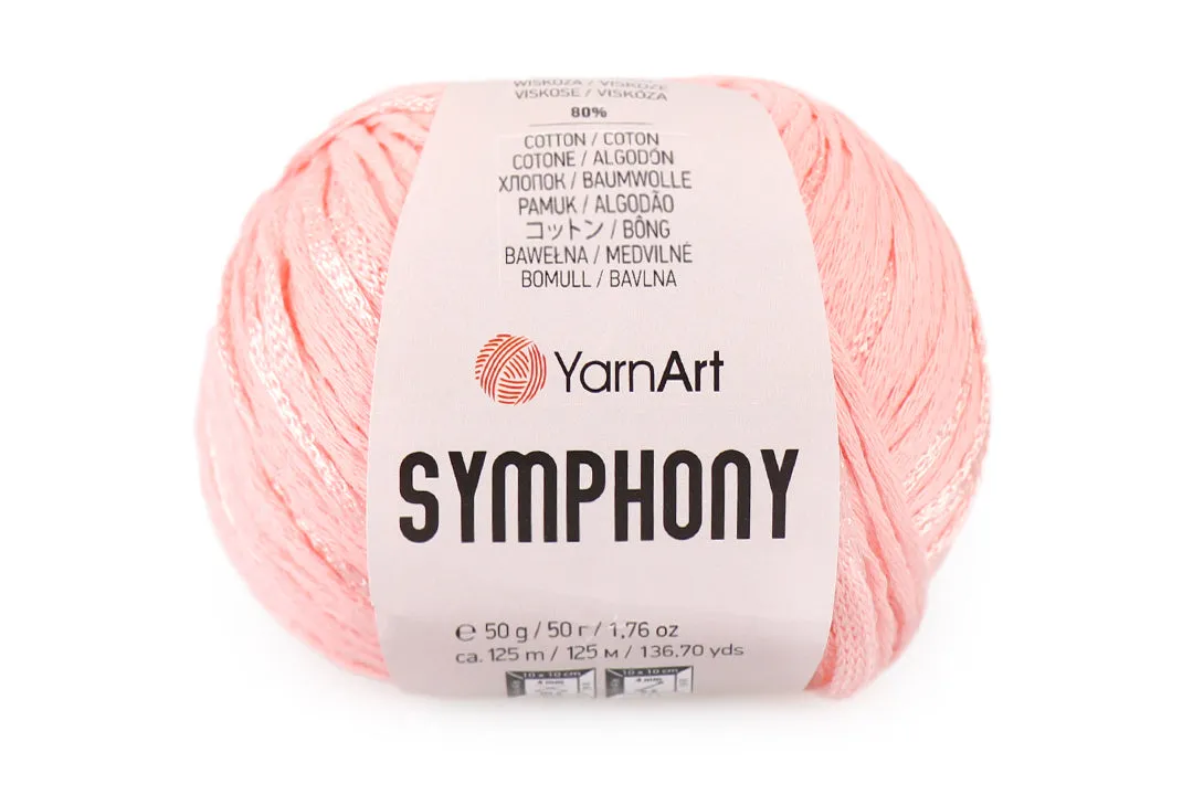 YarnArt Symphony, 23 Colors, 1.76 oz / 136 yards