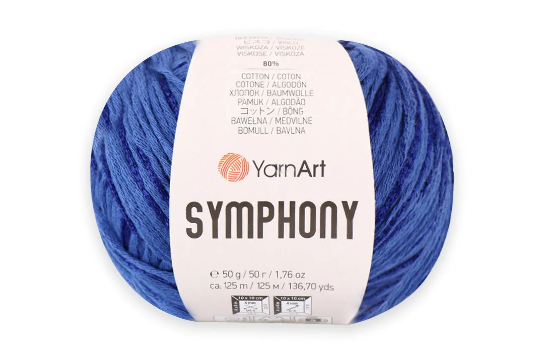 YarnArt Symphony, 23 Colors, 1.76 oz / 136 yards