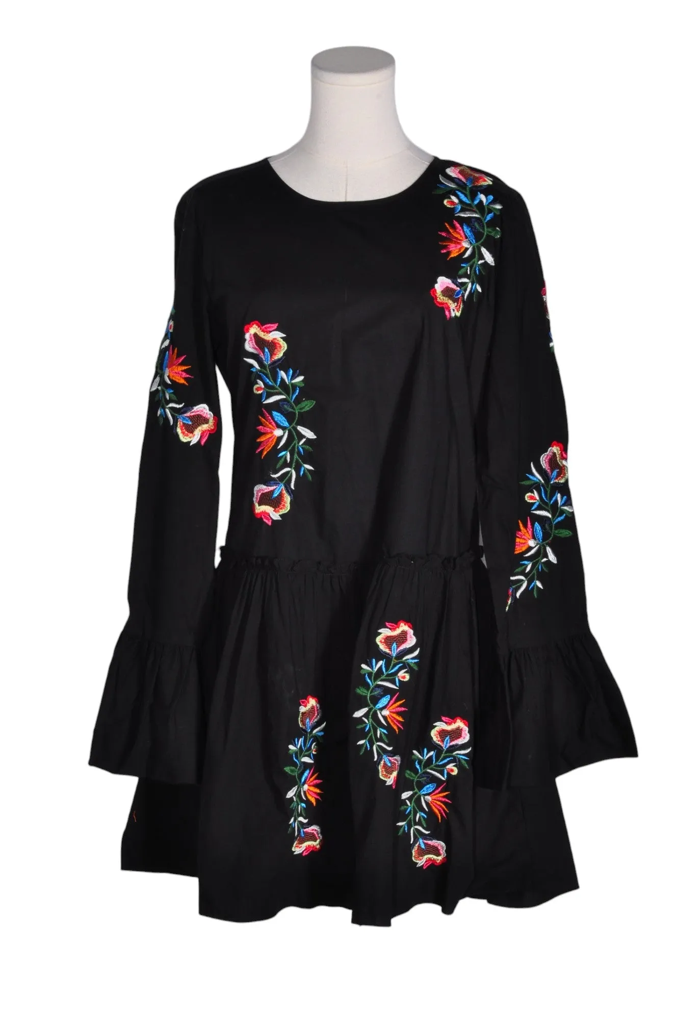 ZARA Women Shift Dresses Regular fit in Black - M